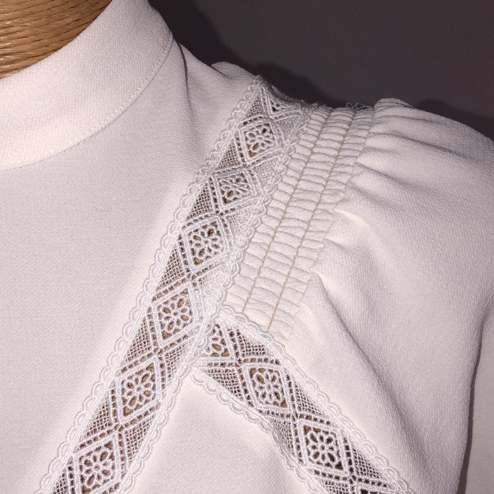 SEZANE Cream-white shirt Size 36 - Picture 5 of 11